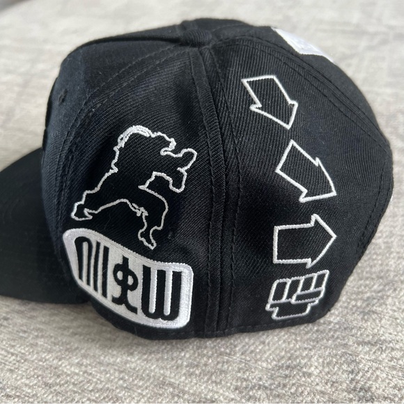 Capcom Street Fighter V Ryu KO Men’s Black Fighting Video Game SnapBack Hat - Picture 5 of 8